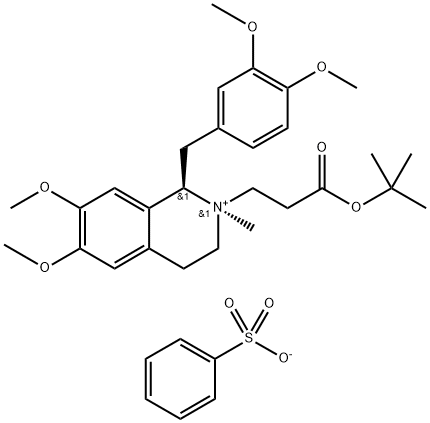 (1R,2R)-1-[(3,4-Διμεθοξυφαινυλ)μεθυλ]-2-[3-(τριτ-βουτοξυ)-3-οξοπροπυλ]-1,2,3,4-τετραϋδρο-6,7-διμεθοξυ -Βενζολοσουλφονικό 2-μεθυλισοκινολίνιο