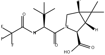 (1R,2S,5S)-3-((S)-3,3-διμεθυλ-2-(2,2,2-τριφθοροακεταμιδο)βουτανοϋλ)-6,6-διμεθυλ-3-αζαδικυκλο[3.1.0]εξάνιο -2-καρβοξυλικό οξύ
