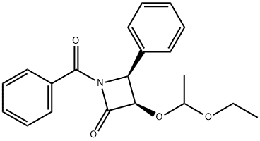 (3R,4S)-1-βενζοϋλ-3-(1-αιθοξυαιθοξυ)-4-φαινυλ-2-αζετιδινόνη