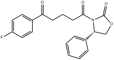 (4S)-3-[5-(4-φθοροφαινυλ)-1,5-διοξοπενυλ]-4-φαινυλ-2-οξαζολιδινόνη