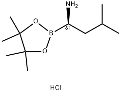 Υδροχλωρική (R)-3-Μεθυλ-1-(4,4,5,5-τετραΜεθυλ-1,3,2-διοξαβορολαν-2-υλ)βουταν-1-αμίνη
