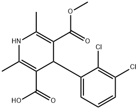 1,4-Διυδρο-2,6-διμεθυλ-4-(2',3'-διχλωροφαινυλ)-5-καρβοξυμεθυλ-3-πυριδινοκαρβοξυλικό οξύ