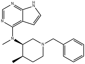 7Η-πυρρολο[2,3-d]πυριΜιδιν-4-αμίνη, Ν-μεθυλ-Ν-[(3R,4R)-4-μεθυλ-1-(φαινυλμεθυλ)-3-πιπεριδινυλ]