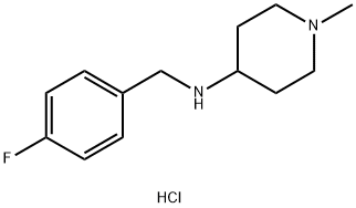 Ν-(4-φθοροβενζυλ)-1-μεθυλπιπεριδιν-4-αμίνη.HCl