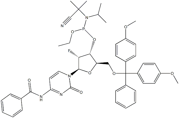 Φωσφοραμιδίτης Ν4-βενζοϋλ-2'-δεοξυ-5'-Ο-DMT-2'-φθορο-κυτιδίνη
